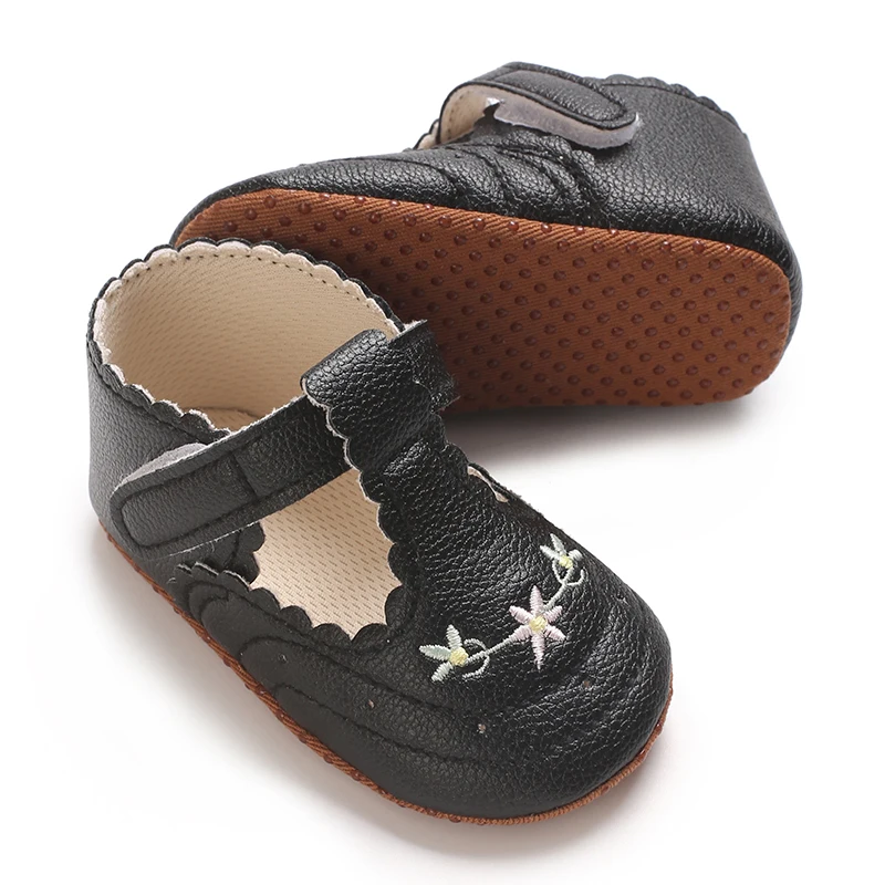 0-18M Baby Mädchen Prinzessin Schuhe Niedlich Gedruckt Weichen Stoff Unten Anti-rutsch Frühling und Herbst Prinzessin Schuhe erste Schritt Schuhe – Detail 11