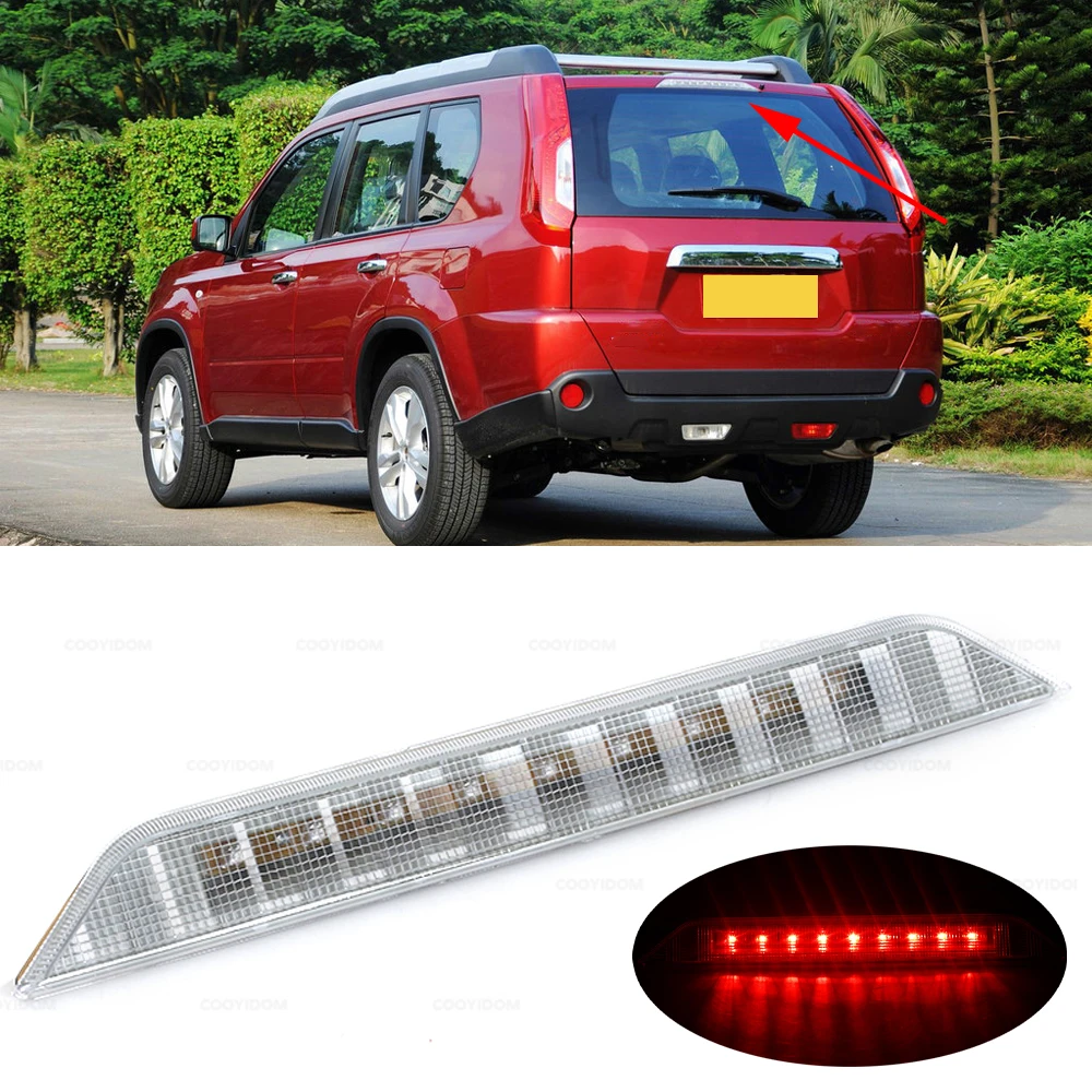 K-Car Rear Third Brake Light additional stop signal High Positioned Mount For Nissan X-trail T31 Xtrail 2008-2013