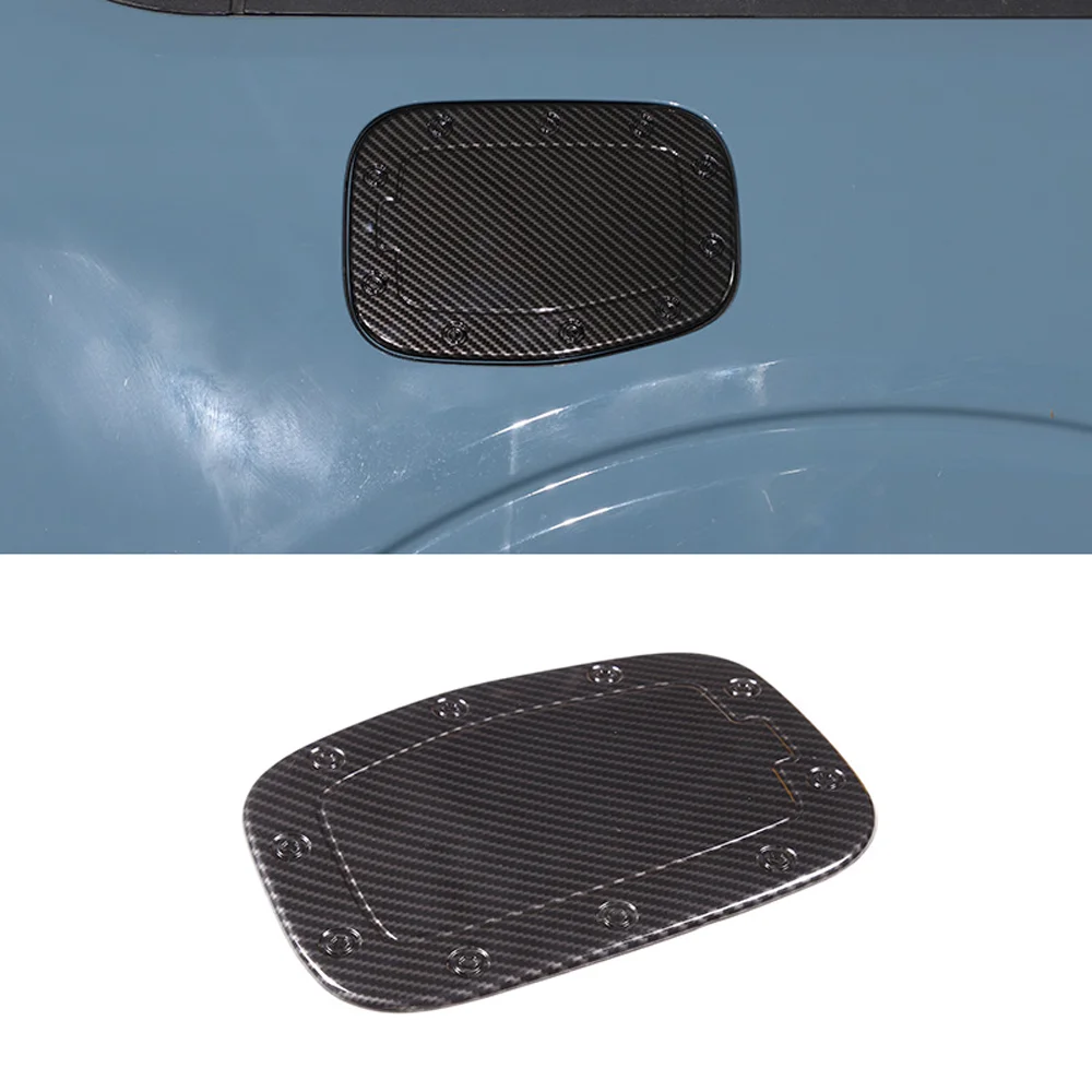 

Fuel Cap Protective Cover For 2022 Ford Maverick Exterior Stickers ABS Carbon Fiber Modification Accessories