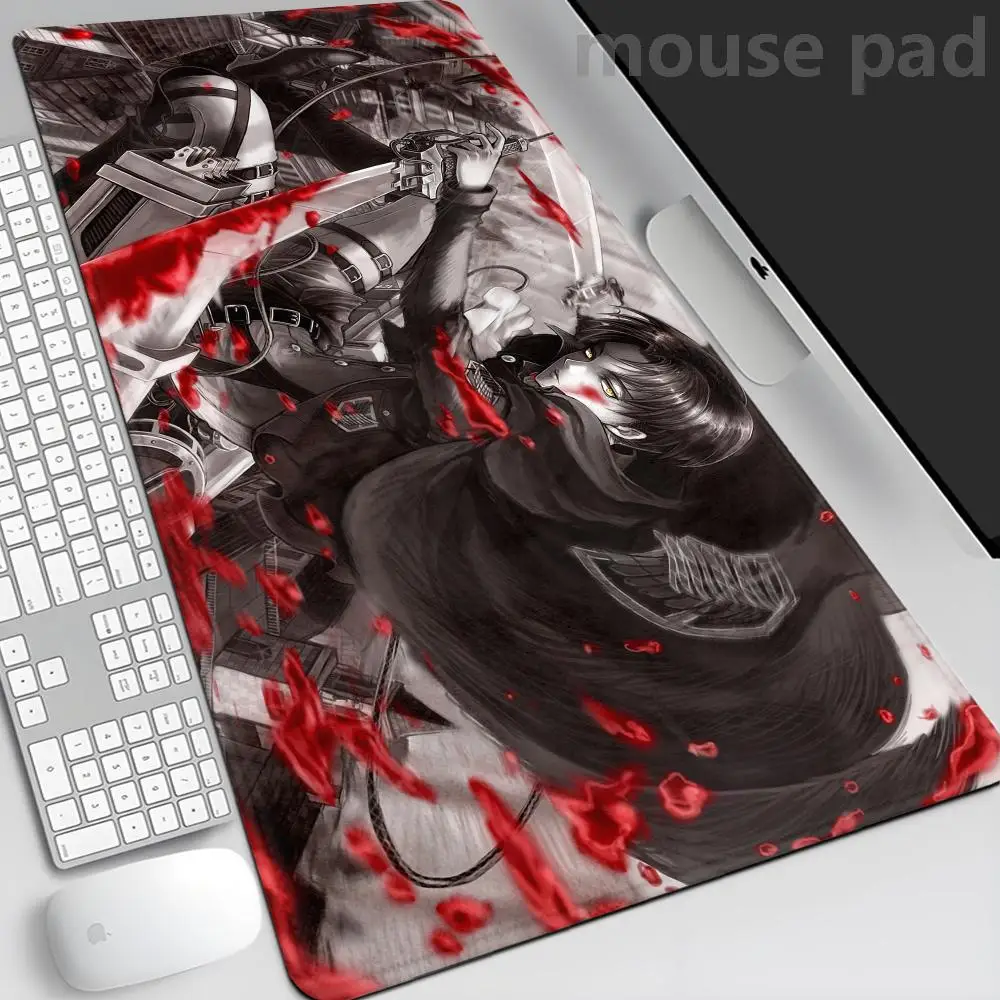 

Attack On Titan Mouse Pad Anime Kawaii Gaming Accessories Tapis De Souris Carpet Laptop Ковер PC Gabinete Gamer Varmilo Mousepad