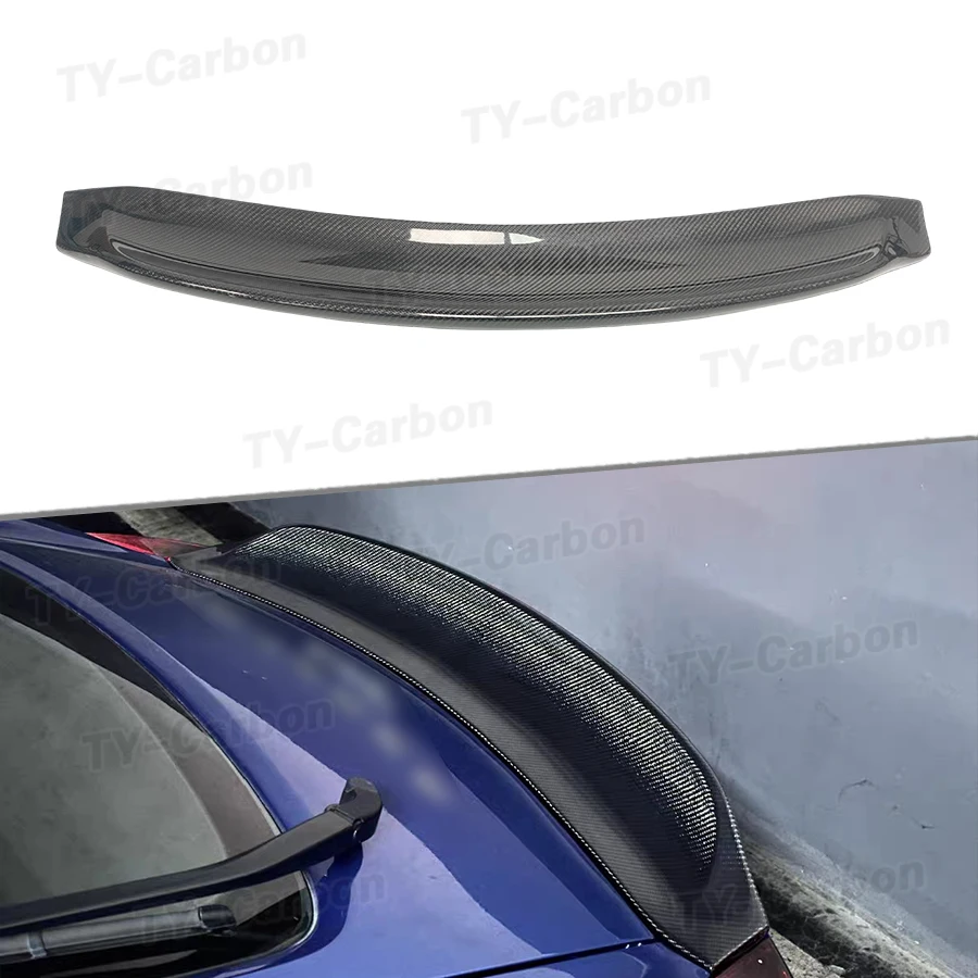 Carbon Fiber SP Style For Porsche 981 Cayman 2013-2016 Rear Spoiler Racing Trunk Lip Tail Wing Exterior Replacement Car Bodykits
