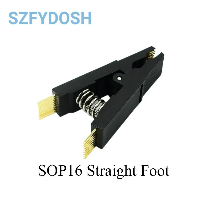 Programmer Testing Clip SOP8 SOP16 SOP SOIC 8 SOIC 16 SOIC8 SOIC16 SOIC8 DIP16 DIP 8 Pin DIP 16 Pin IC Test Clamp Without Cable