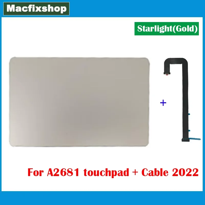 Laptop Trackpad with Cable 821-03871-02 For Macbook Air Retina 13.6'' M2 A2681 Touchpad Touch Pad 2022 Year EMC 4074 821-03871-A