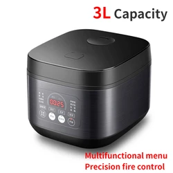 Electric rice cooker 3L non stick inner pot multifunctional 3-6 person intelligent reservation electric rice cooker SF30FC996