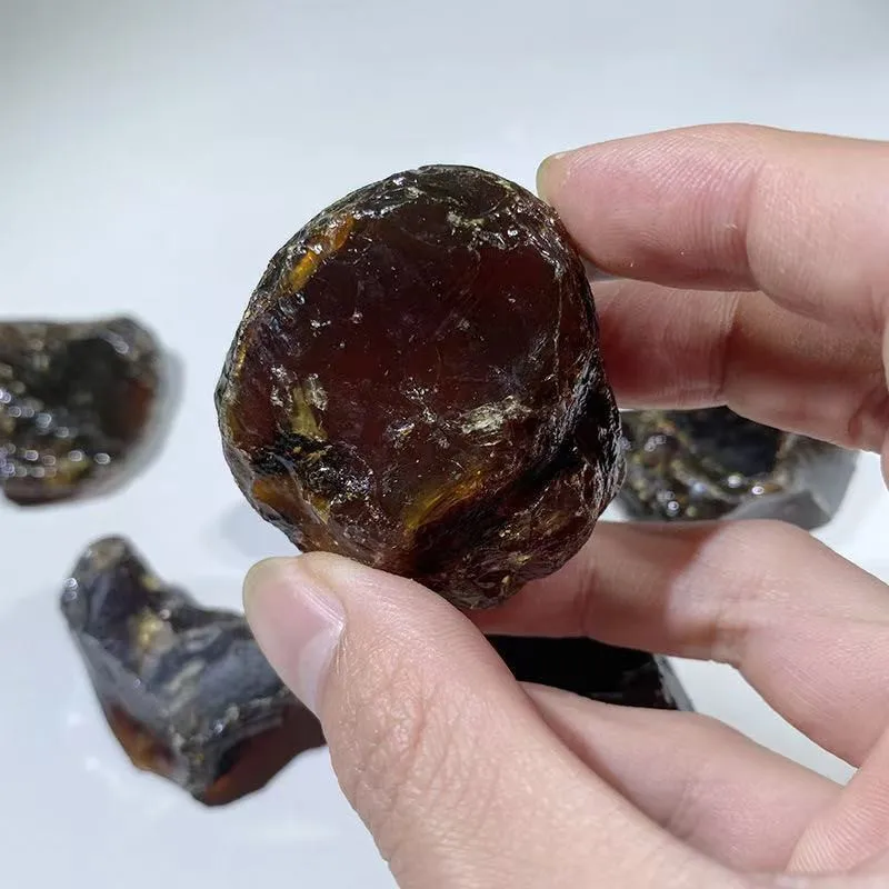 Natural Crystal Amber Raw Stone Mineral Specimens