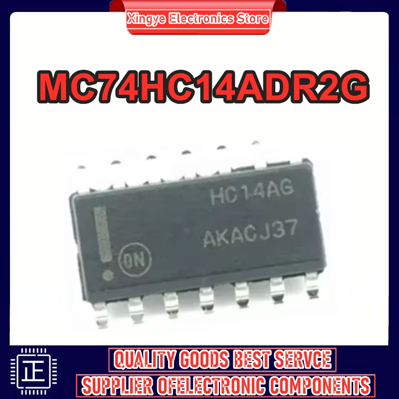 

10 шт. MC74HC14ADR2G 74HC14ADR2G HC14AG MC74HC14ADR MC74HC14 MC74HC MC74 IC-чип SOP8, шестиместный инвертор с входом Шмитта