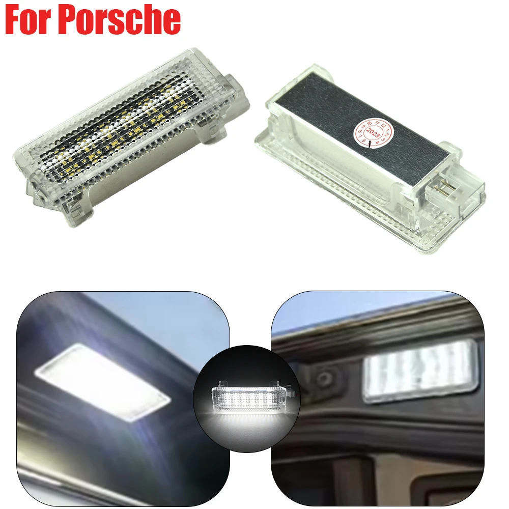 LED Luggage Trunk Lamp For Porsche 991/R/GT3/GT3/RS 2014 2015 2016 2017 2018 2019 2020 White Luggage Compartment Light Assembly