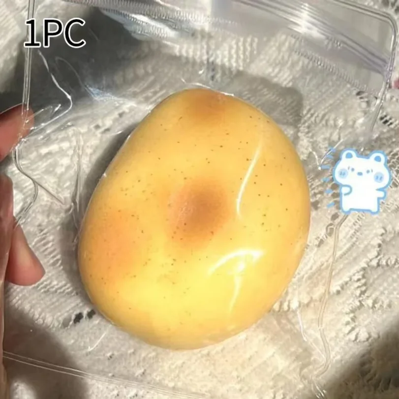 Potato Squeezable Pinching Slow Rebound Adult Stress Relief Pinching Handmade Soft Bread Squeezable Desktop Ornaments Kids Gifts
