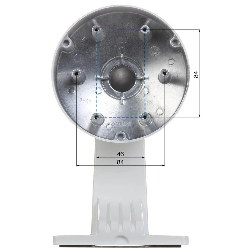 ABZW DS-1273ZJ-130-TRL WMS WML PC130T جدار جبل قوس لكاميرا هيكفيجن برج DS-2CD2342WD-I