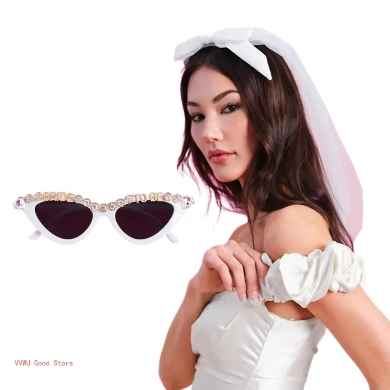 Hair Bows Veil Hair Clip Wedding Bride Veil Bachelorettes Party Photo Eyeglasses