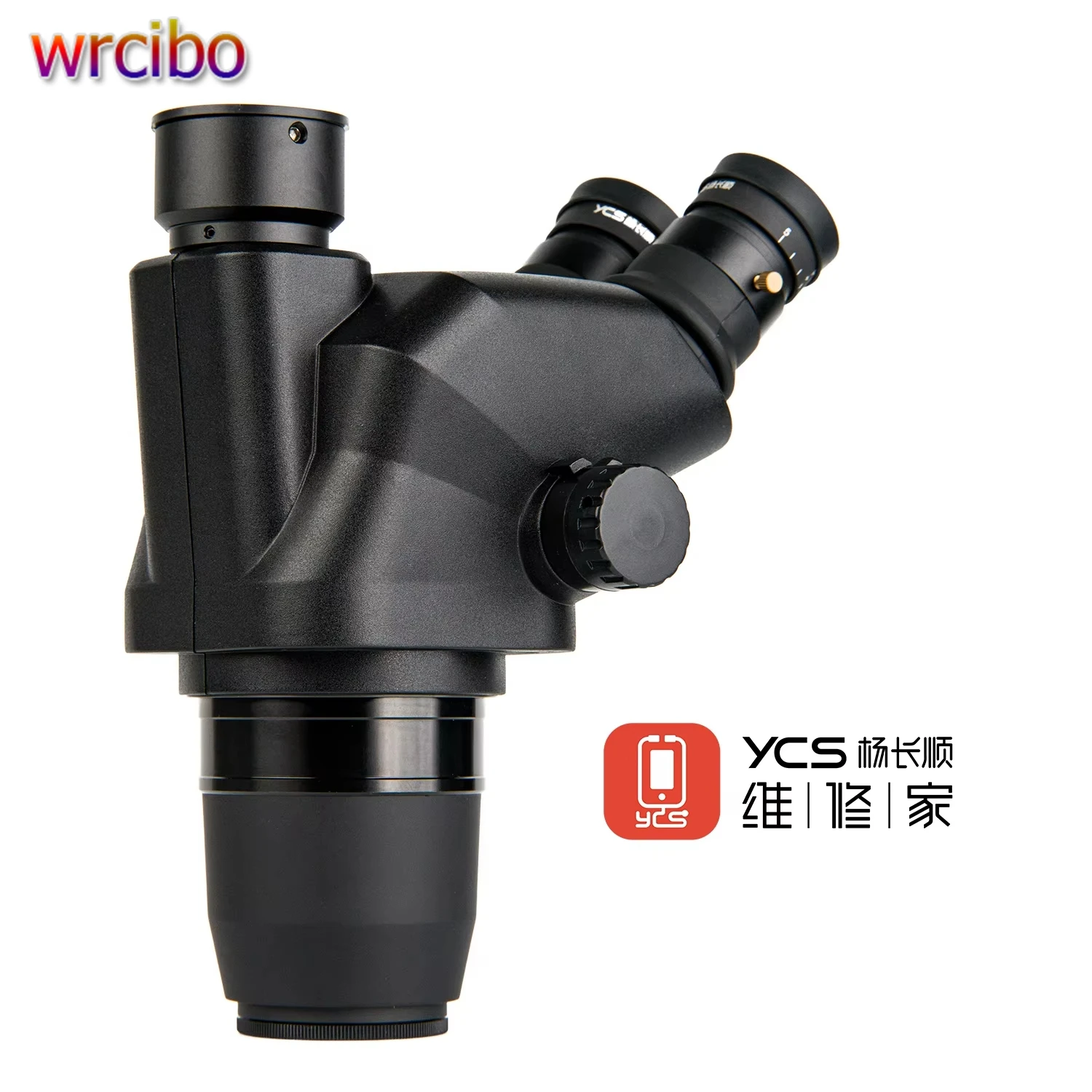 

YCS New 71 Ultra Trinocular Microscope Head 0.67X-45X Zoom for Phone Electronic Soldering Repair Microscope