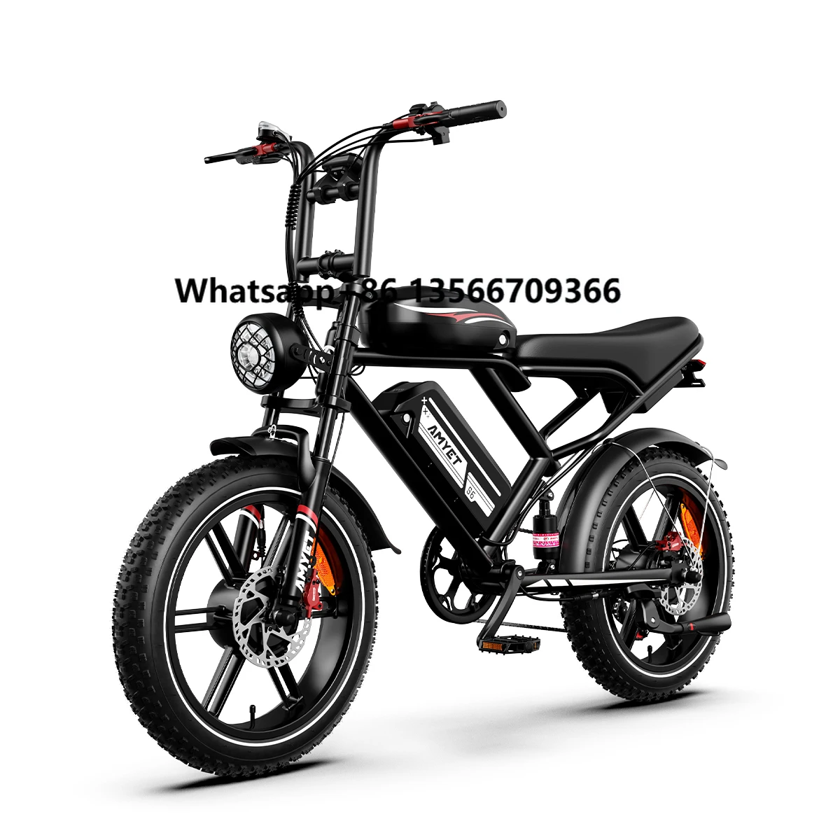 

EU USA Electric Fat Bike Front and Rear Hydraulic Disc Brake 52v 2*1000W Dual Motor Electric Bicycle for Adults Clearance Sale