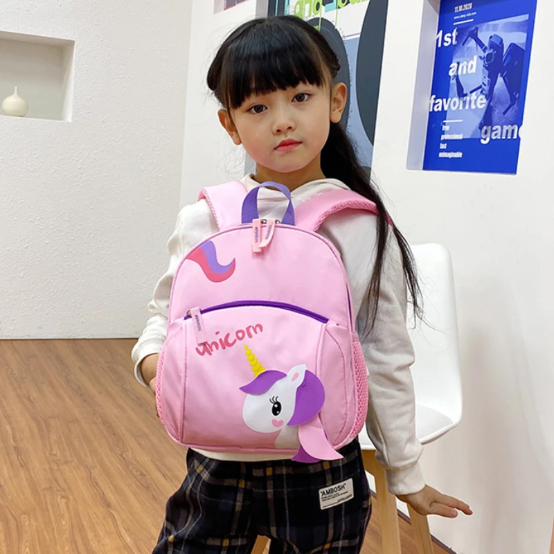 Children Unicorn Dinosaur Small Bags Cartoon Cute Kids Cartoon Backpacks Boys Girls Schoolbag In Kindergarten Baby Snack Bag New