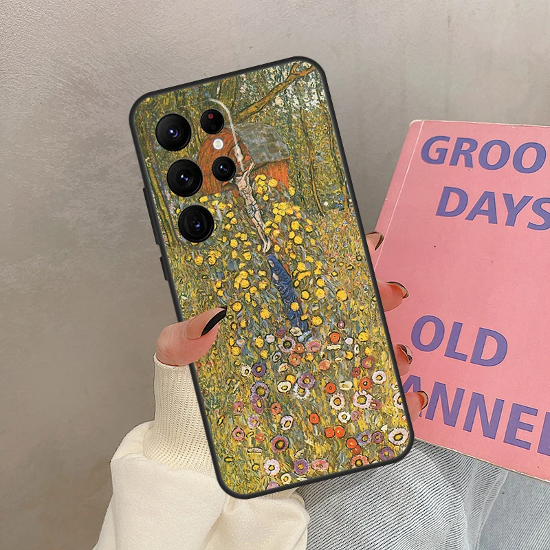 حافظة غوستاف كليمت لهاتف سامسونج جالاكسي S25 Ultra S20 S21 S22 S23 S24 Ultra S9 S10 Plus S25 FE #2