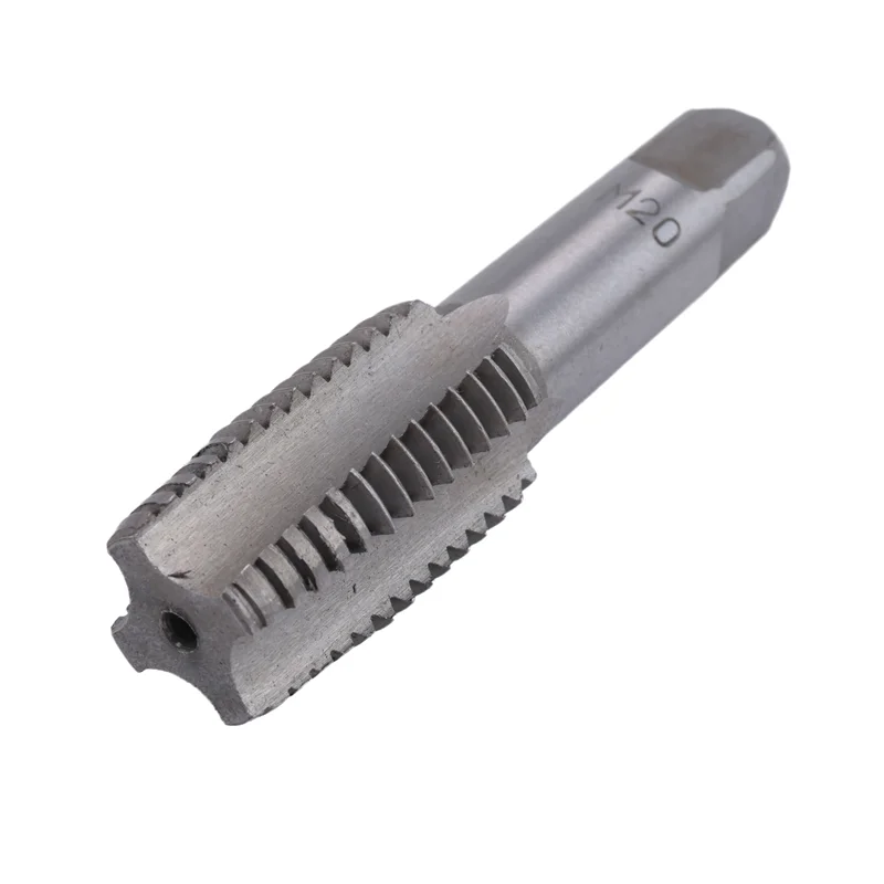 BON-2 paires de forets autotaraudeurs en acier à roulement, outil manuel, robinets métriques à filetage M20X2.5Mm, gris argenté Durable