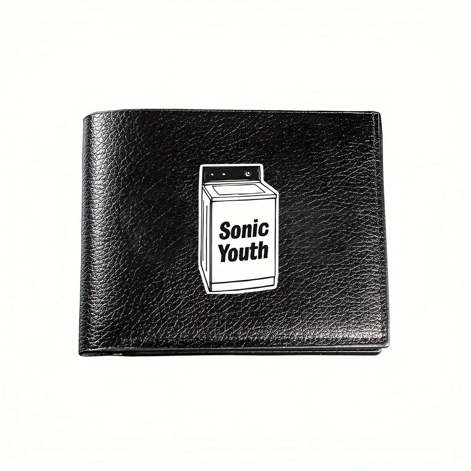 

Мужской кошелек Sonic Youth с графическим принтом, деловой мужской повседневный элегантный простой практичный качественный кошелек, стильный принт Grap