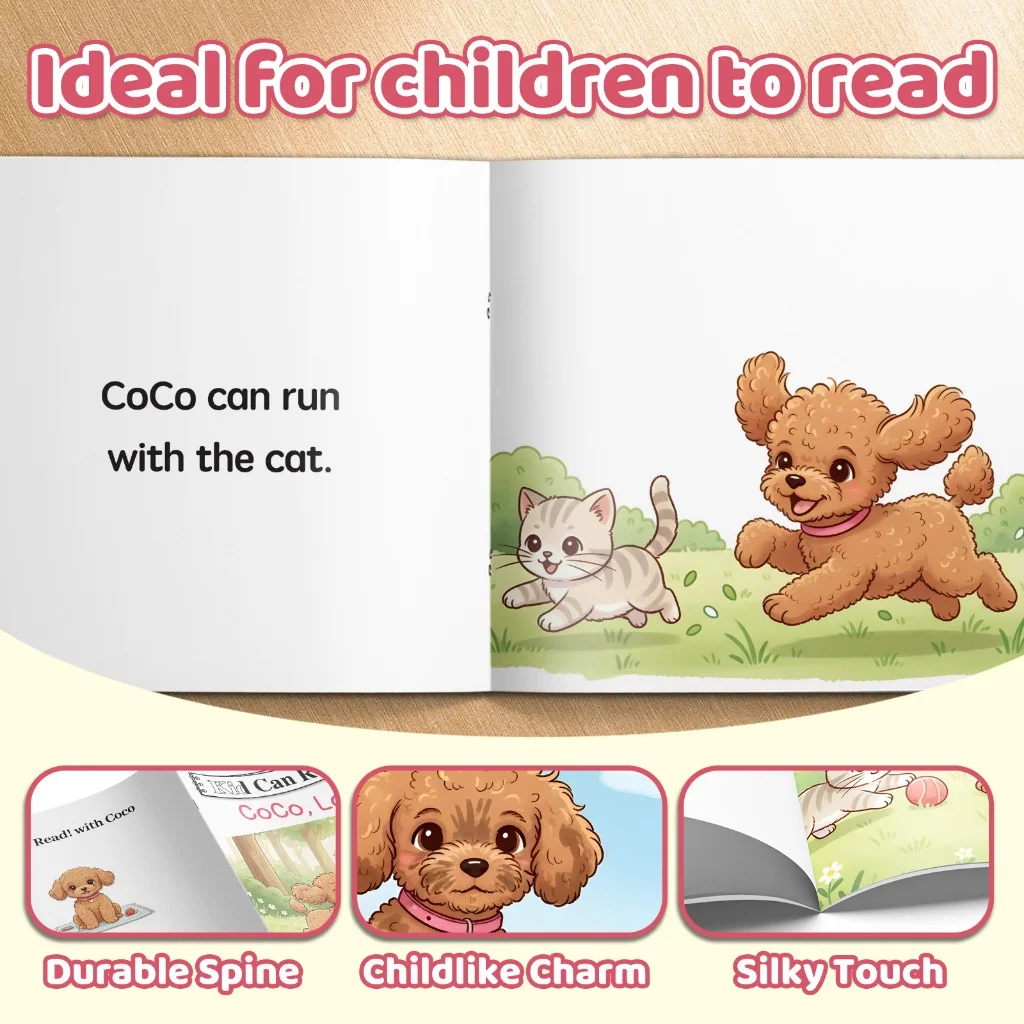 【New Arrival In Stock】Pat the Cat Kid Can Read! 12-Book Early Reader Phonics Story Set for Kids