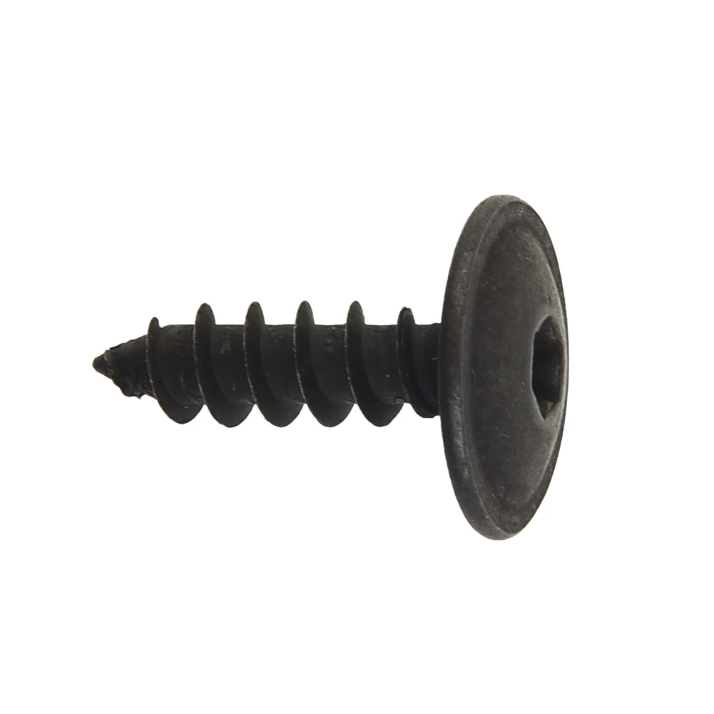 10pcs Car Torx Screws Car Engine Under Cover Torx Screws Fastener Clips Bumper Shield Splash Guard Self-tapping Screws Universal