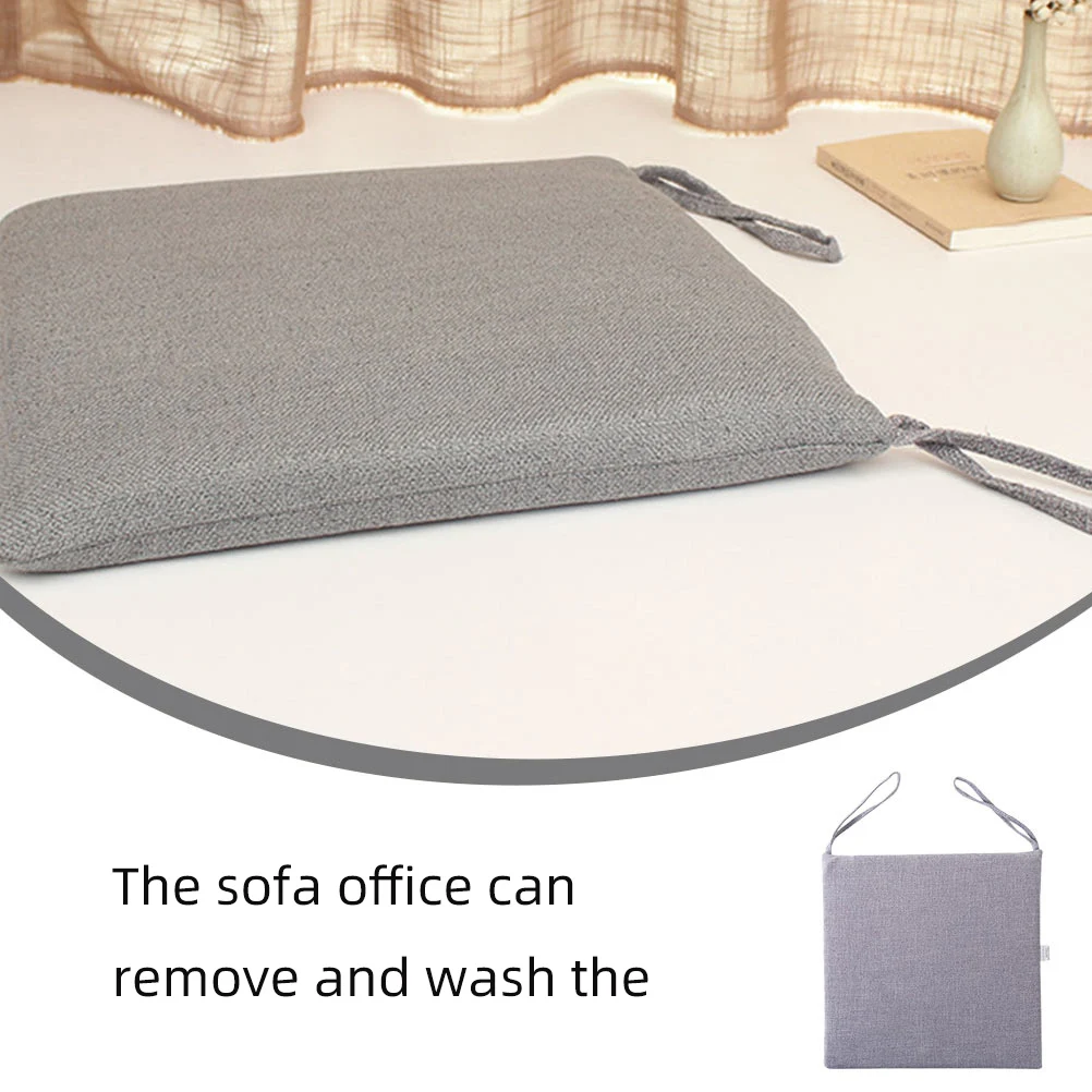 

1Pc Resilient Polyester Seat Cushion Waterproof Washable Office Chair Cushion Sofa Chair Cushion Home Seat Cushion Chair Pad