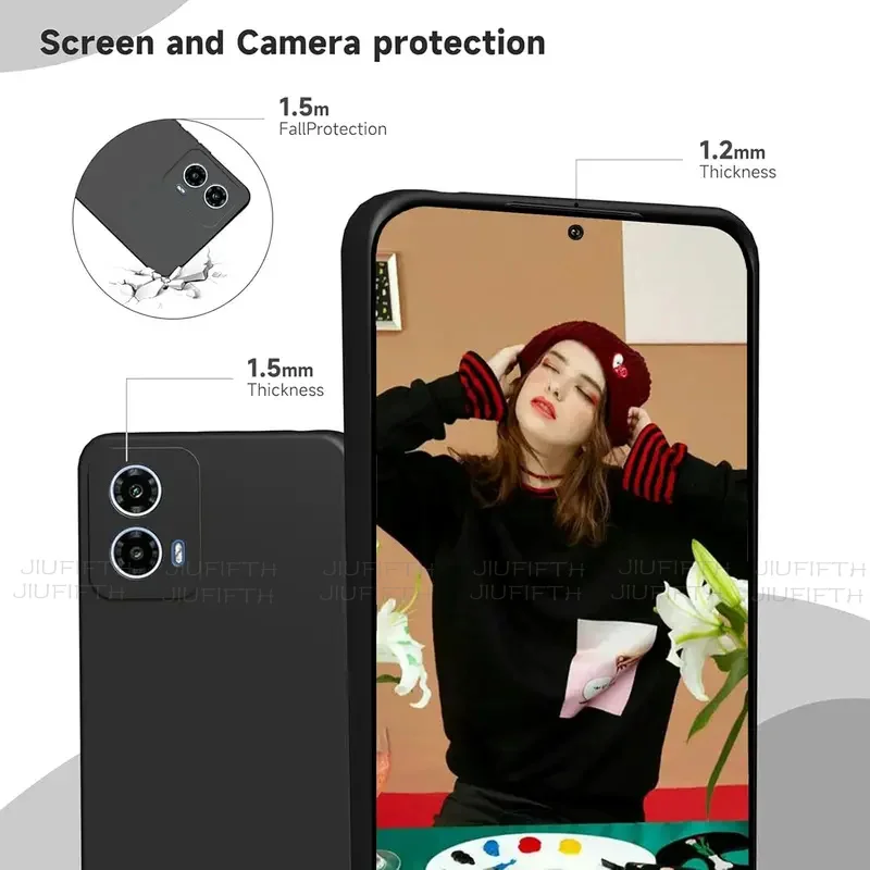 Motog85 For Motorola Moto G85 5G Case G 85 Liquid silicone TPU phone cases Mota S50 S 50 neo s50neo protective cover Funda Coque