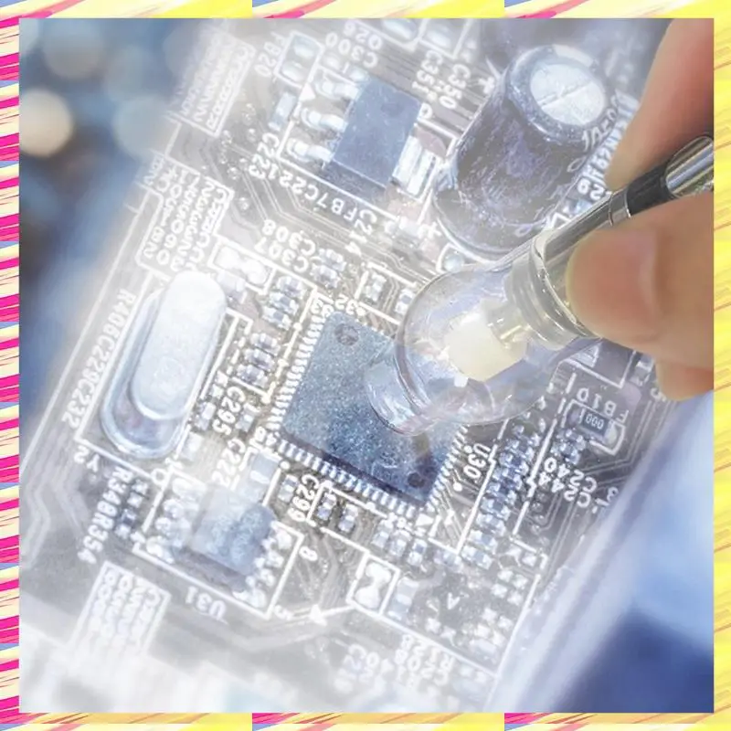 ABJJ Portable Rosin Atomizing Pen Short Circuit Detector,For Motherboard Repair Sprayer Rosin Adapter Flux Pen Repair