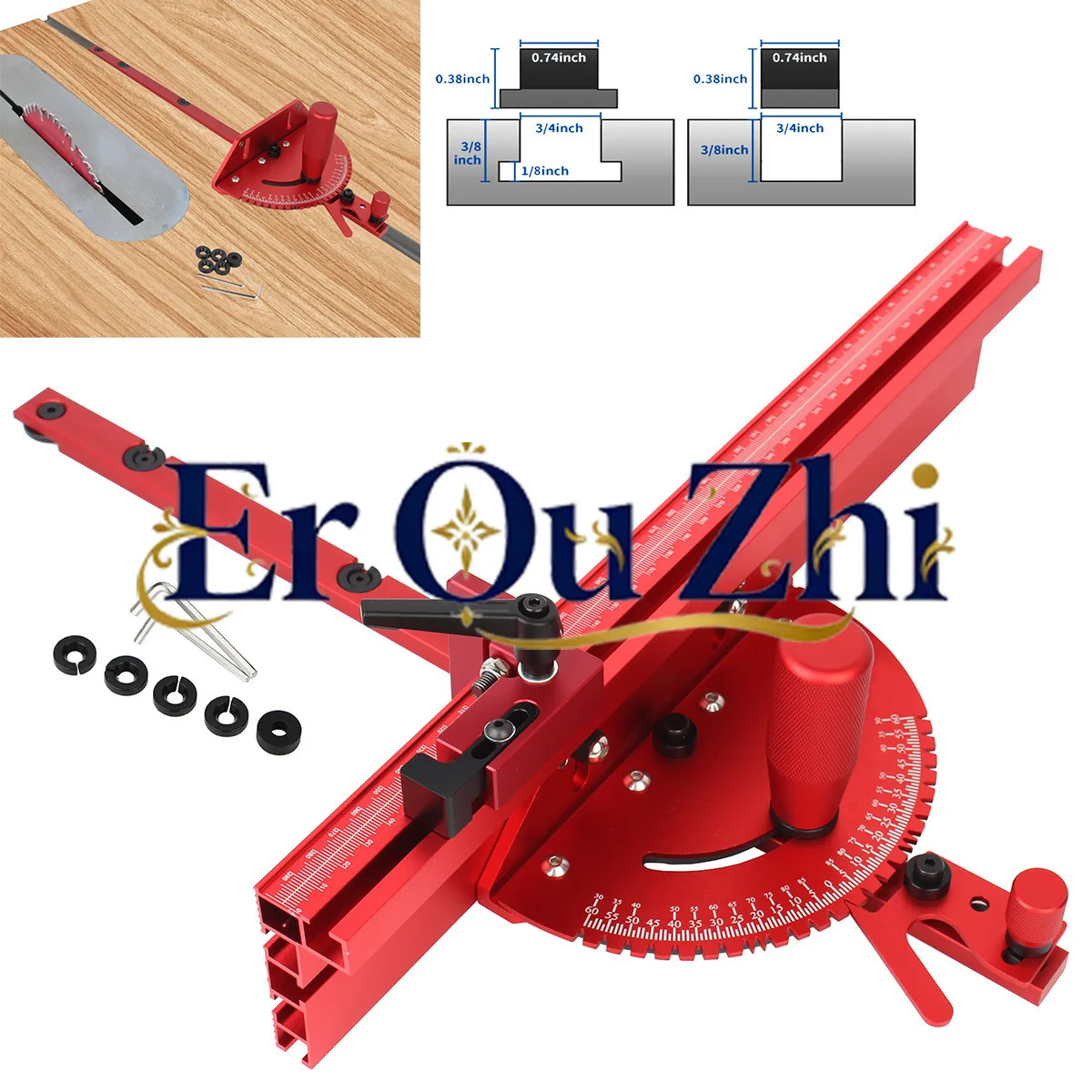 Push Handle Backer, Refit, Workbench, Engraving Machine, Electric Circular Saw Backer