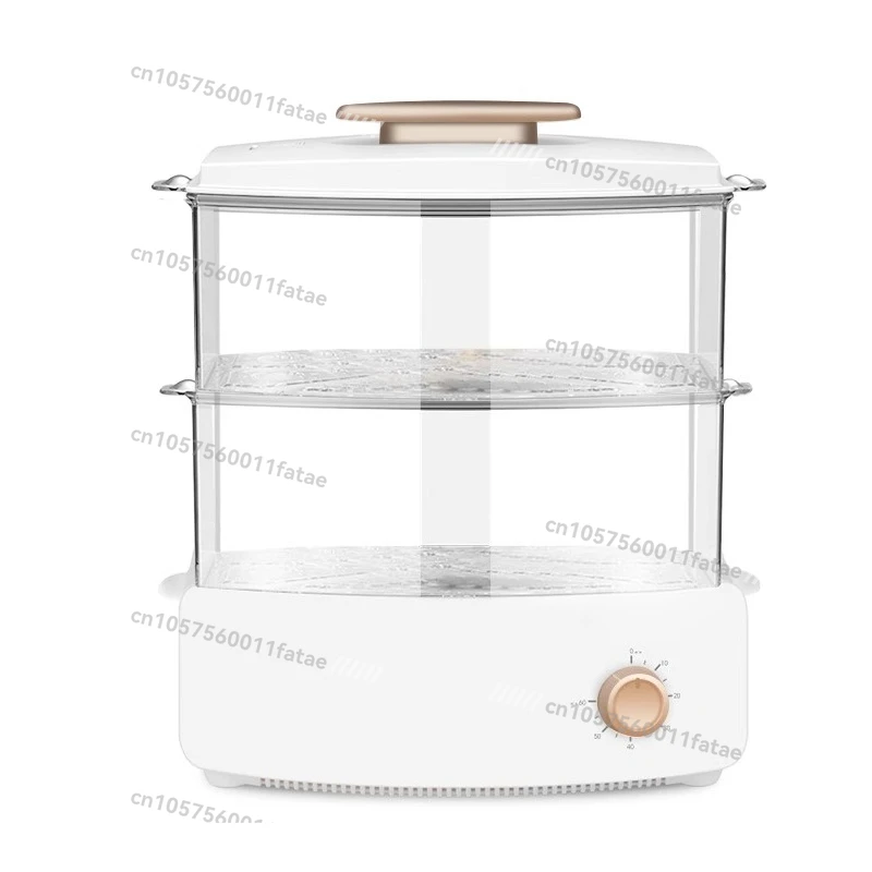 

Timing Mechanical Electric Steamer Household Small Double Three-layer Steam Pot Breakfast Machine Large Capacity Automatic