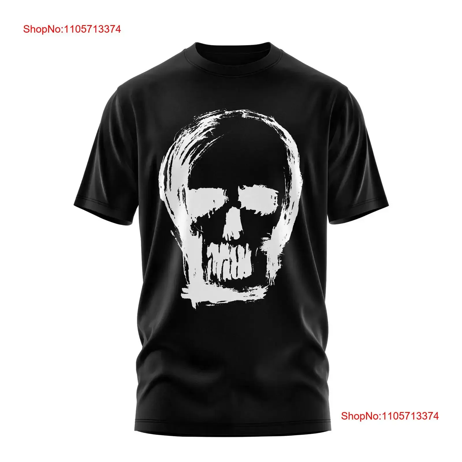 Hip Hop Street Style Techwear Cry Sketch Skull T Shirt vintage Washed streetwear Soft Comfortable Top For Everyday Wear