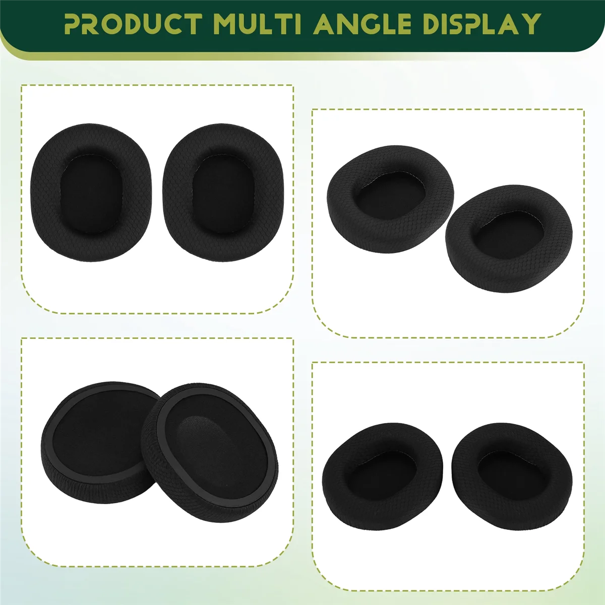 وسائد أذن بديلة من CHCH لـ Steelseries Arctis 1/3/5/7/7X/9/9X/Pro Xbox سماعات رأس لاسلكية معزولة وسائد أذن