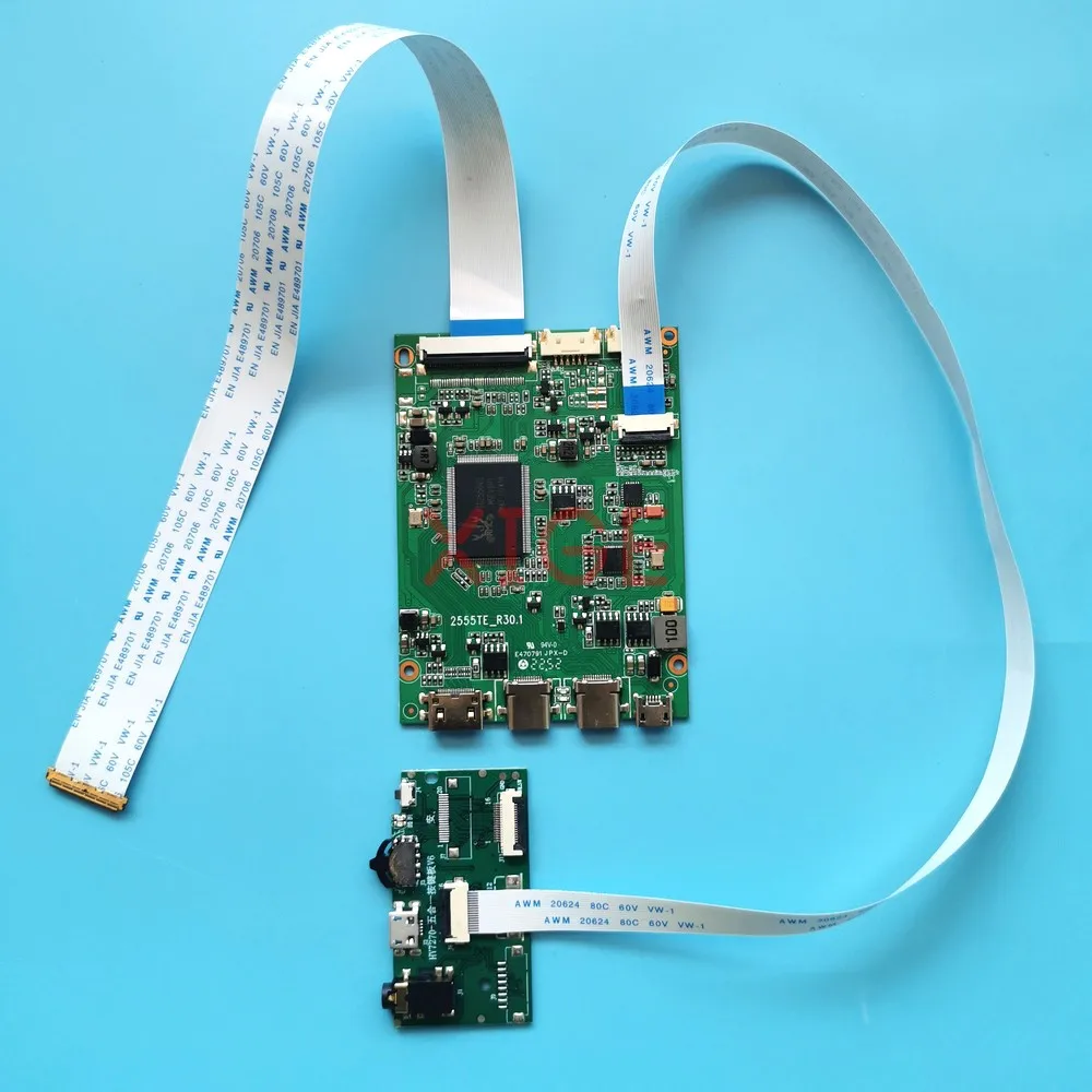 

Плата контроллера подходит для B125XTN02 M125NWN1 LP125WH2 B125XTN01 M125NWR3 HB125WX1 Mini-HDMI USB-C 3.0 EDP-30Pin Display 1366x768 Kit