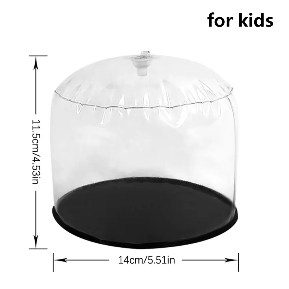 1Pcs PVC Inflatable Hat Holder Inflatable Lightweight Hat Rack Transparent Foldable Baseball Cap Shaper