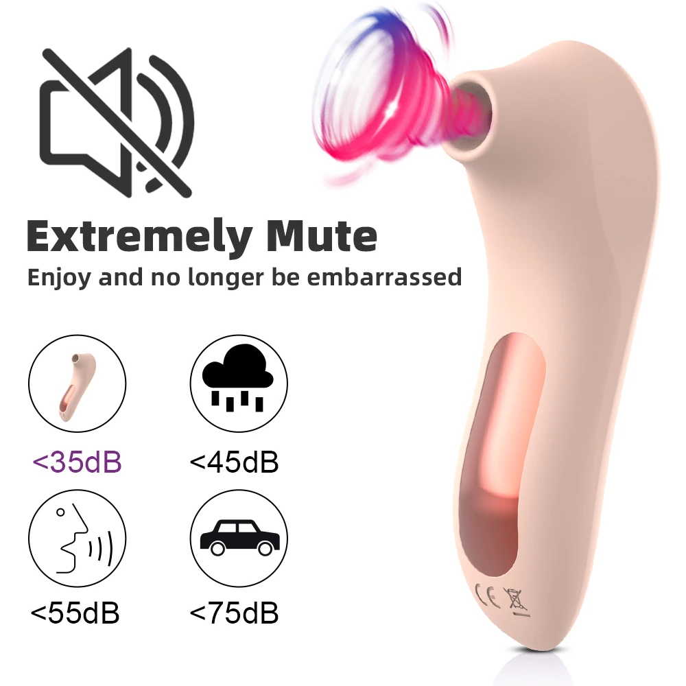 Powerful Sucking Vibrator Female Clitoris Nipple Oral Vagina Vacuum Stimulator Massager Sex Toys Adults Goods for Women