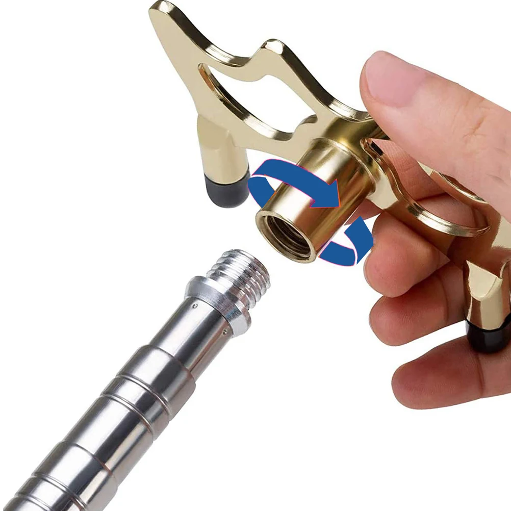 

Telescopic Pool Cue Bridge Compact Durable Stainless Steel Holder Racks For Most Cue Sticks Snooker Accessory Billiards