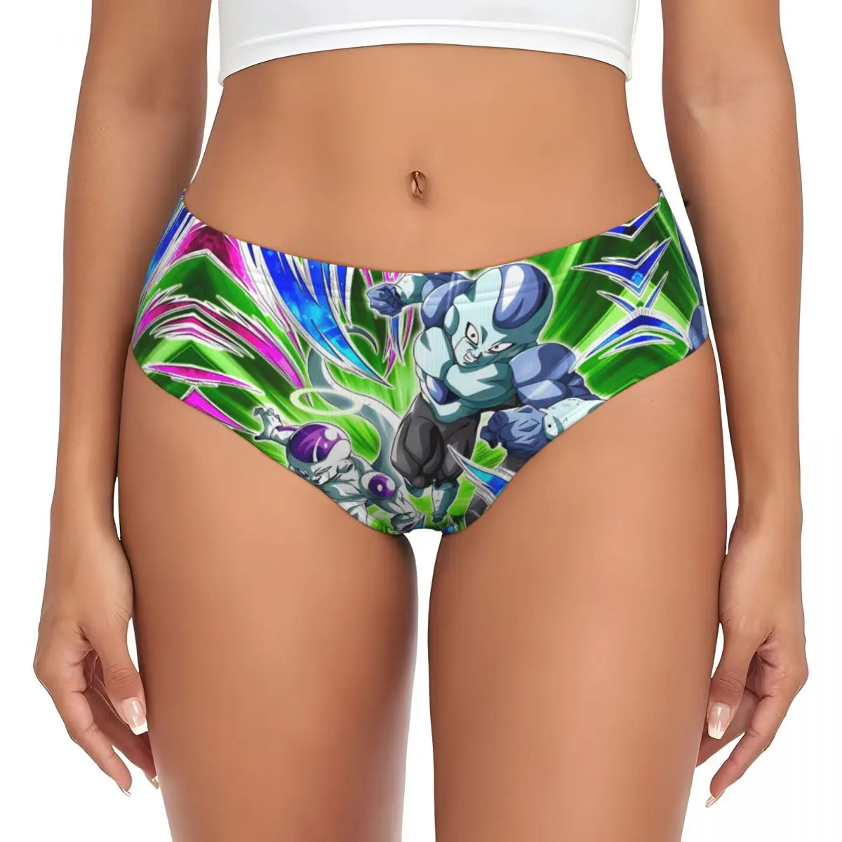

Custom F-Friezaes Villain Cartoon Brief Panties Women Breathable Anime Underwear