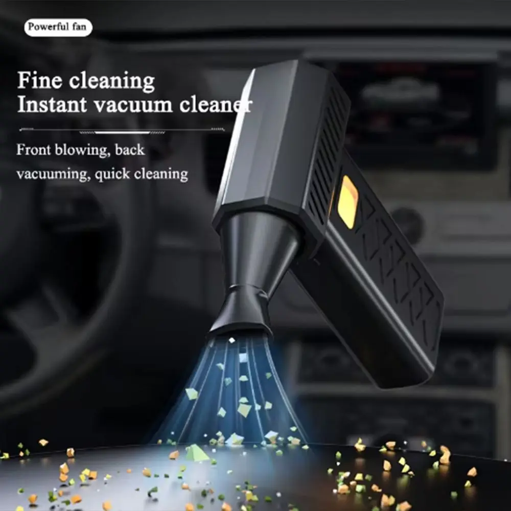 

130000 RPM Turbo Violent Fan Digital Display Brushless Motor Powerful Air Blower with LED Light High-Speed Electric Air Duster