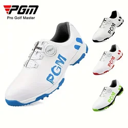 PGM Golf Shoes for Men Waterproof Breathable Male Rotating Shoelaces Sports Sneakers Non-slip XZ103