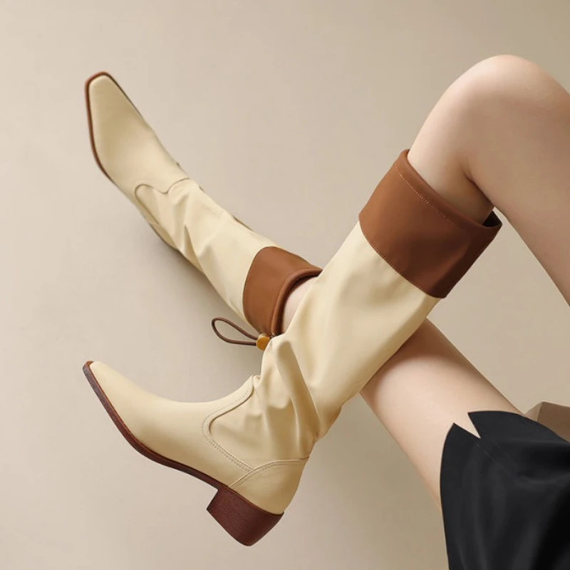 Apricot Square Toe Women's Lon – Women'S Shoes Trending 2025 recenzja i cena