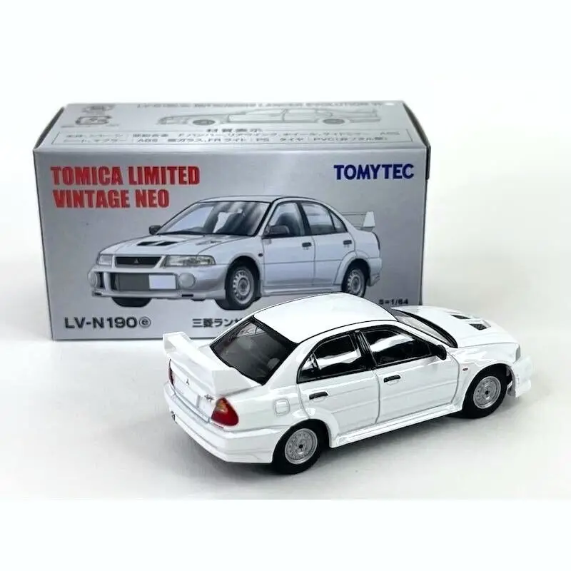 Tomica Limited Vintage NEO LV-N190e LANCER RS EVOLUTION 6 VI TOMYTEC Diecast Model Car Collection Limited Edition Hobby Toys