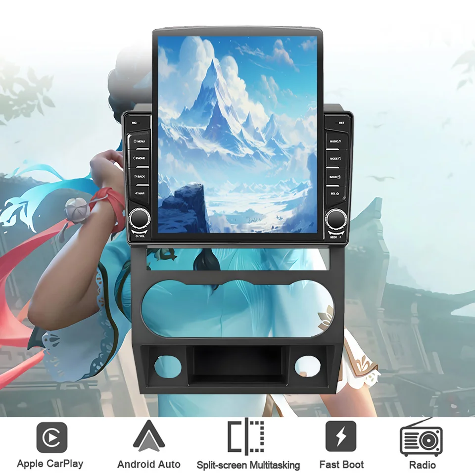 ل GAZ غزال التالي 2013 - 2021 Carplay أندرويد السيارات سيارة Autoradio ستيريو DVD HU رئيس وحدة نظام ملاحة GPS الشريط 4G Lte واي فاي #2