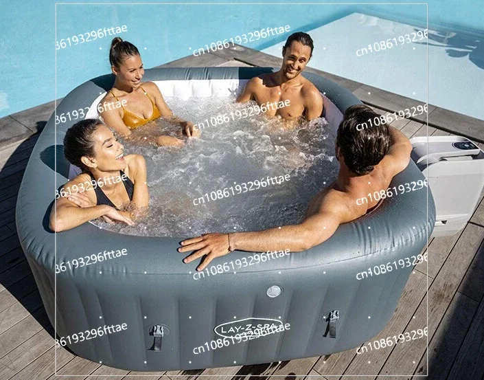 Heated swimming pool, home spa, inflatable pool, spa bath, hot spring bath,