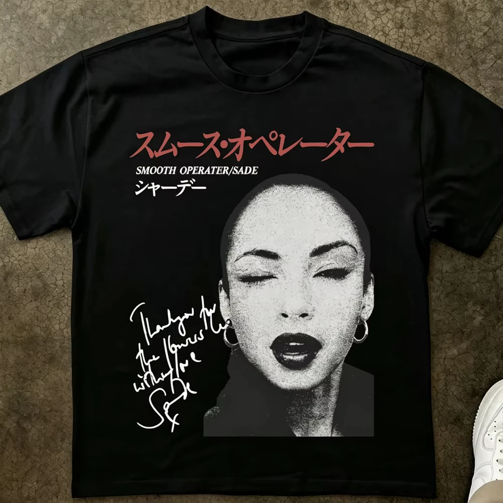 2026 Summer Vintage Poster Figure Graphic T-shirt Oversized Crew Neck Short Sleeve Tee Retro Streetwear Loose Summer Cotton Top