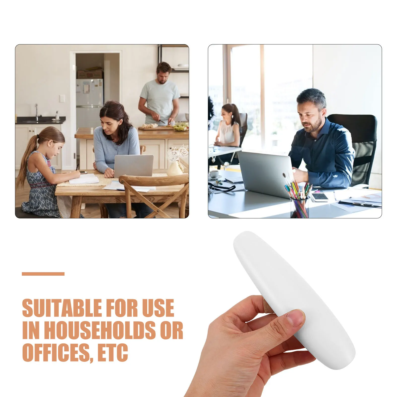 2Sets LED Desk Lamp Shell ABS Plastic DIY Assembly Home Office Essential Reading Light Fixture Eye Protection Modern Design Lamp