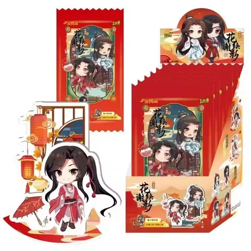 1er-Pack zufällige Acryl-Ständer für Heaven Official's Blessing Sammlerfiguren (Q-Version) – Hua Cheng Xie Lian Ständer für Fans