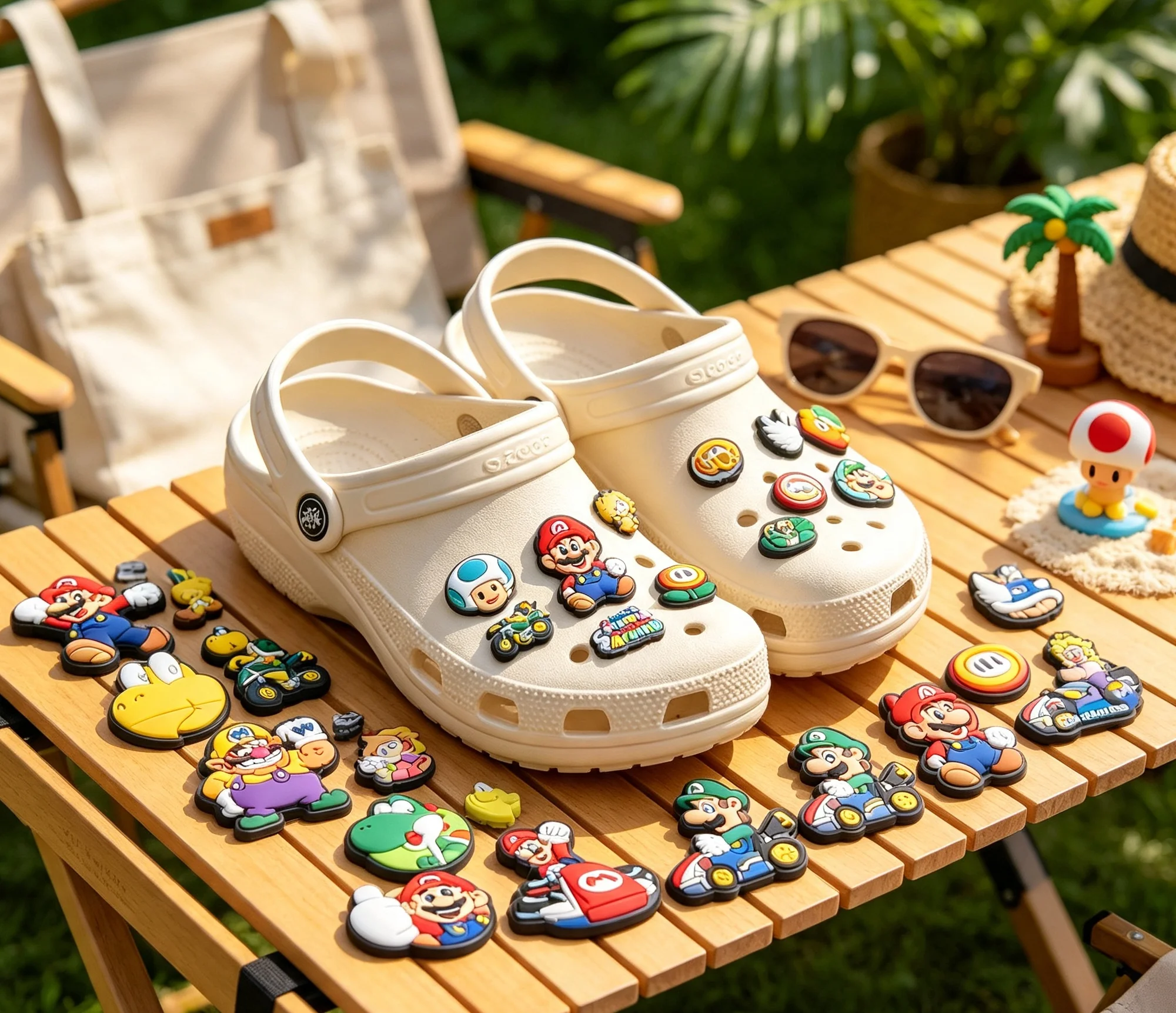 26pcs set Adorable Cute Retro Plumber Cartoon PVC Shoe Charms Easy To Install DIY Removable Decor Accessories For Clog Lovers