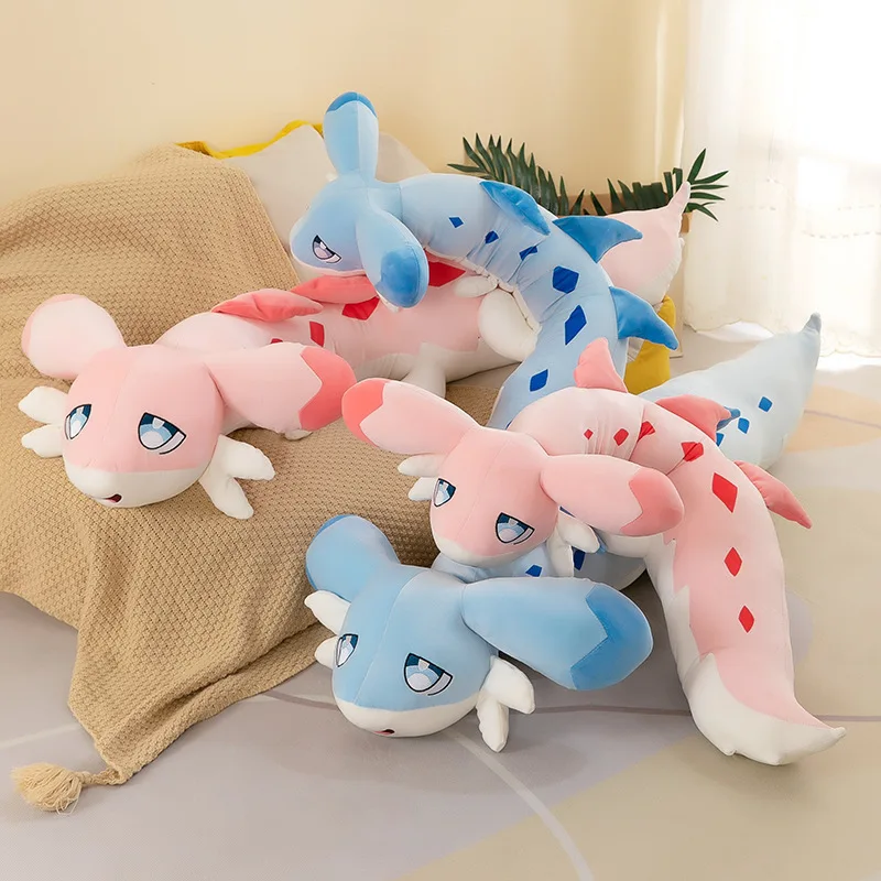 Plush Pink Pillow Palworld Chillet Bolster Stuffed Toy Kawaii Grizzbolt Anime Peripheral Cloth Doll Stuffed Decor Modle Kid Gift