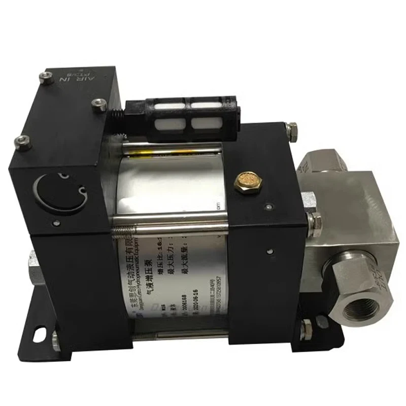M16 16:1 Mini air driven Liquid Co2 filling pump for  Gas-liquid booster pump 2.8L/min