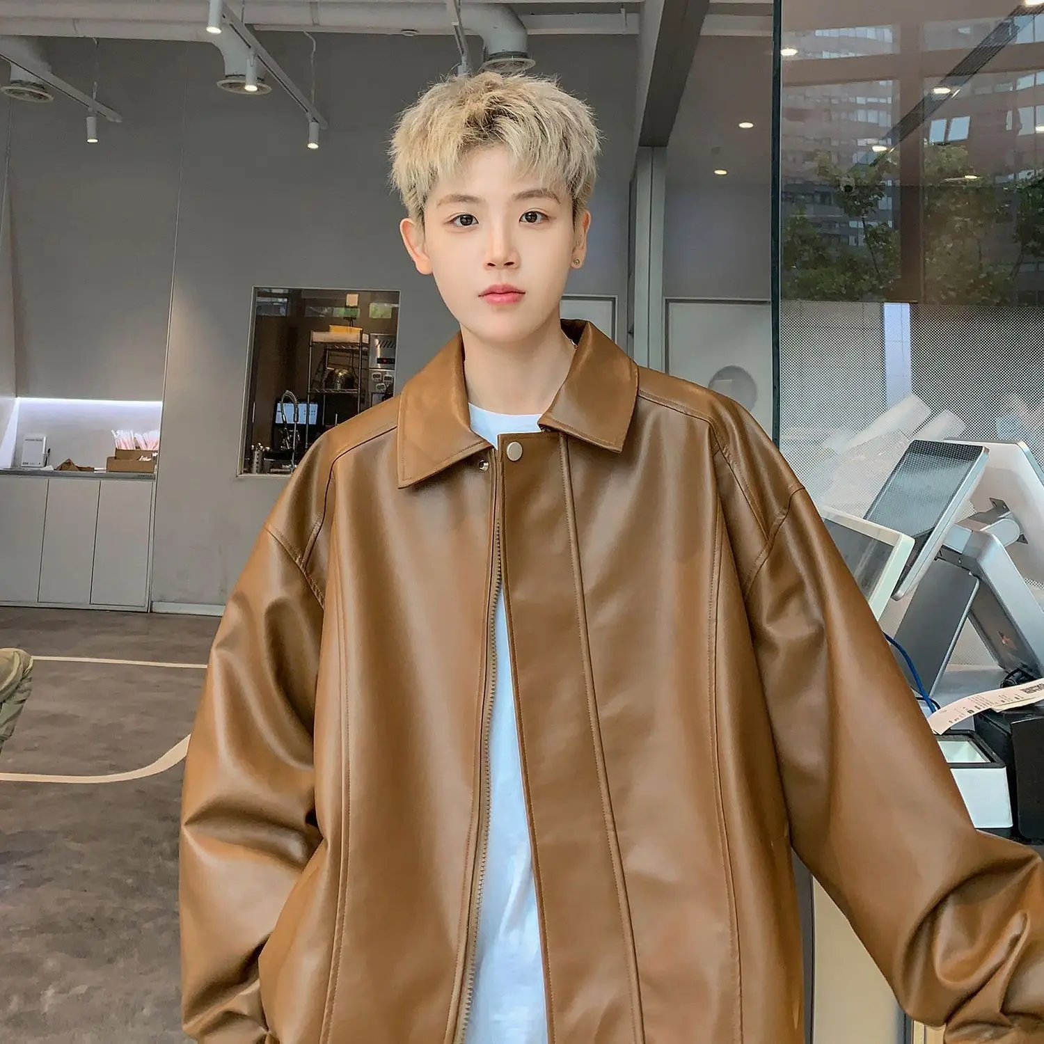 

Mens Jacket Coat Autumn Style Design Pattern Model Form Shape Structure Framework Skeleton Makeup Composition Constitution Cool