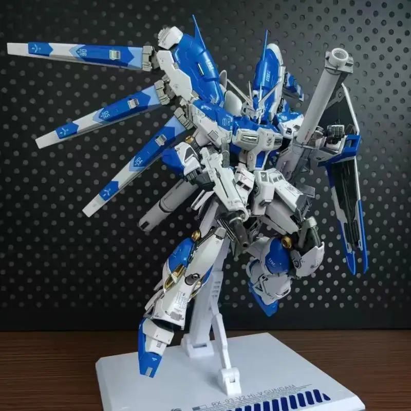 BANDAI RG 1/144 Gundam Model Kit Unicorn Sazabi Hi-Nu God Astray Red Frame Wing Zero EW Zaku II Strike Justice Destiny Gunpla