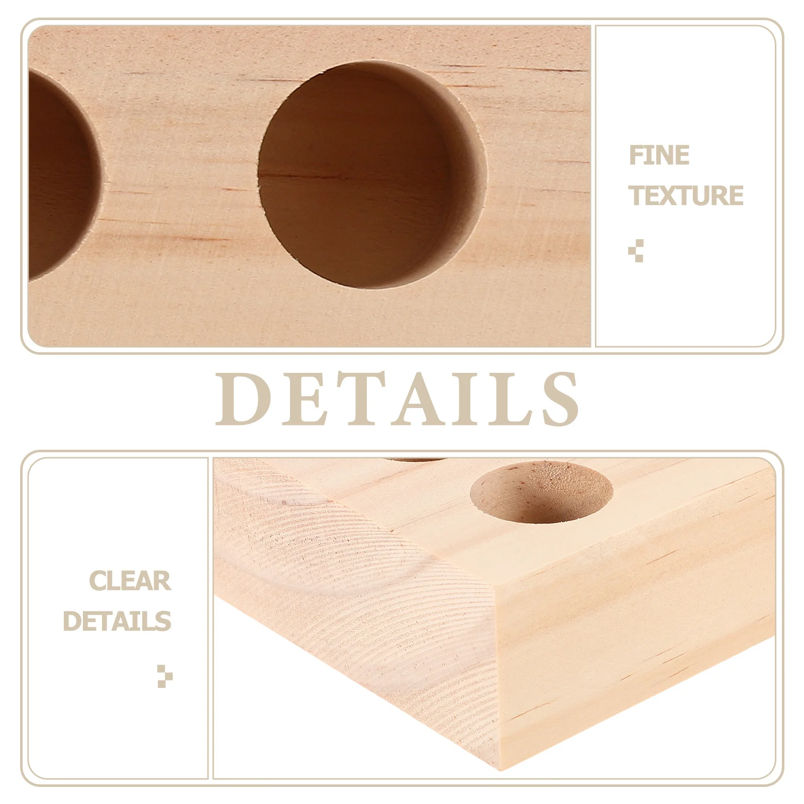 أداة عينة الحشرات 9 فتحات قاعدة خشبية دبوس تخزين لتقوم بها بنفسك عينة صنع عرض العلوم التعليم علة جمع المنظم