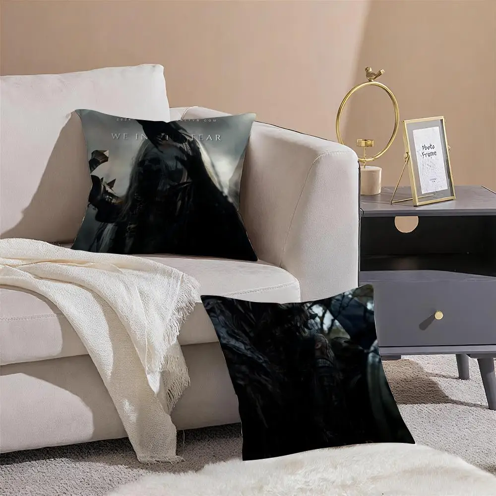L-Legend Of The Dark Elf Movies Cushion Cover Pattern Printed Pillowcase for Living Room Sofa Cushion Cover & Bedroom Decor